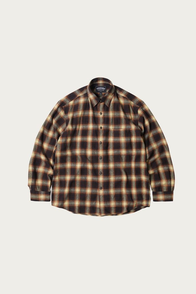 FrizmWORKS - Ombre Flannel Relaxed Shirt - Brown - Canoe Club