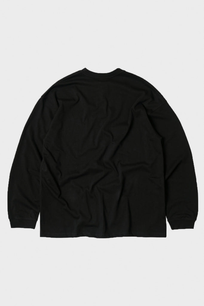 FrizmWORKS - Oversized Long Sleeve Pocket Tee - Black - Canoe Club