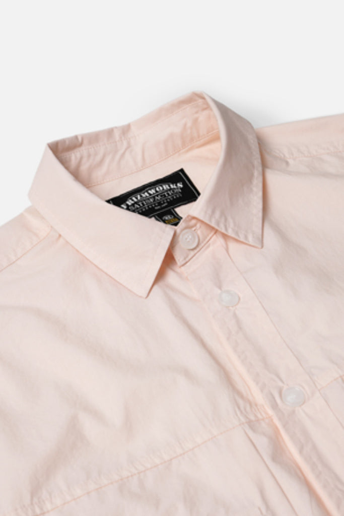 FrizmWORKS - Paper Cotton Trucker Half Shirt - Ash Pink - Canoe Club