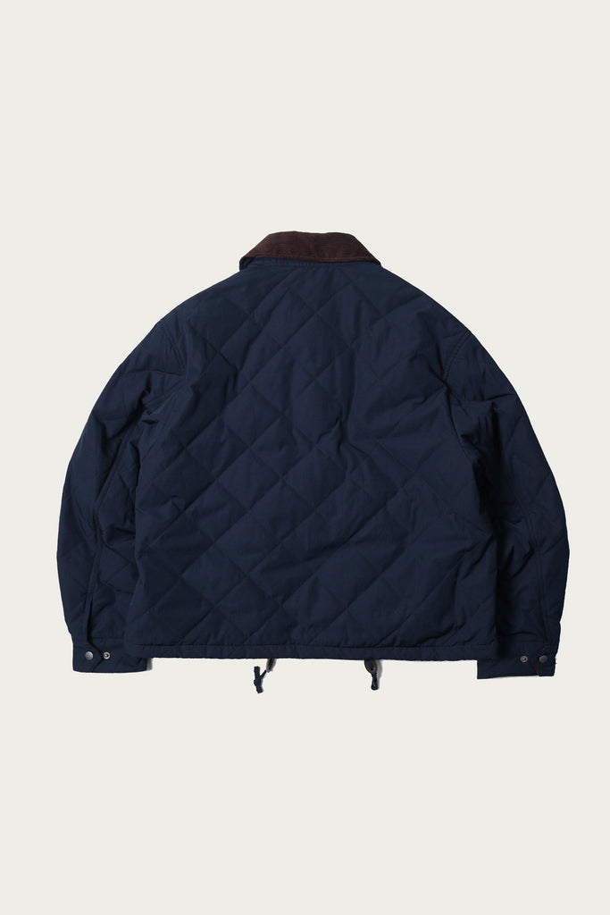 FrizmWORKS - Quilted Heritage Hunting Jacket - Navy - Canoe Club