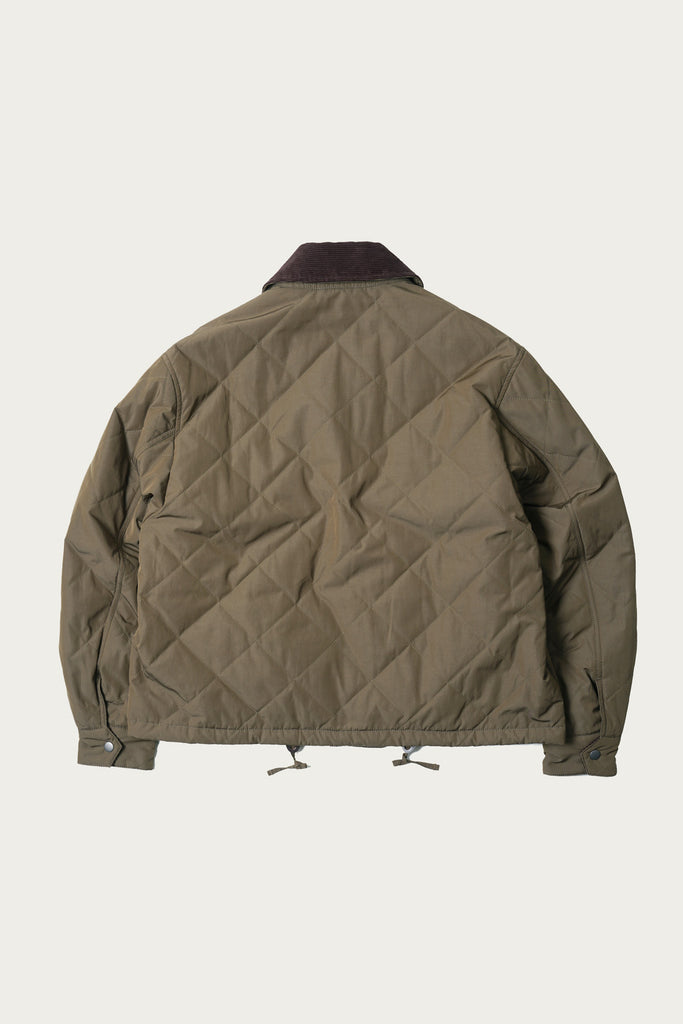 FrizmWORKS - Quilted Heritage Hunting Jacket - Olive - Canoe Club