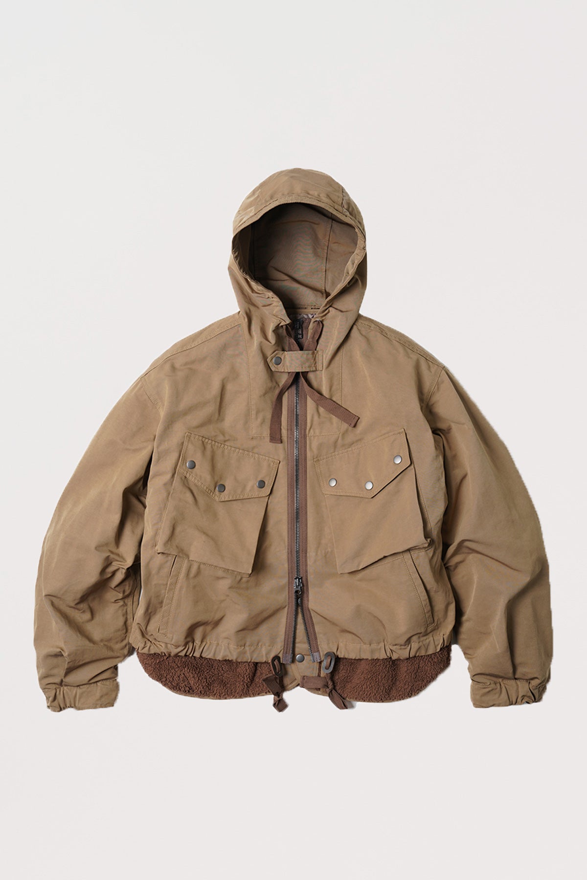 FrizmWORKS Smock Hooded Parka | Tan | Canoe Club