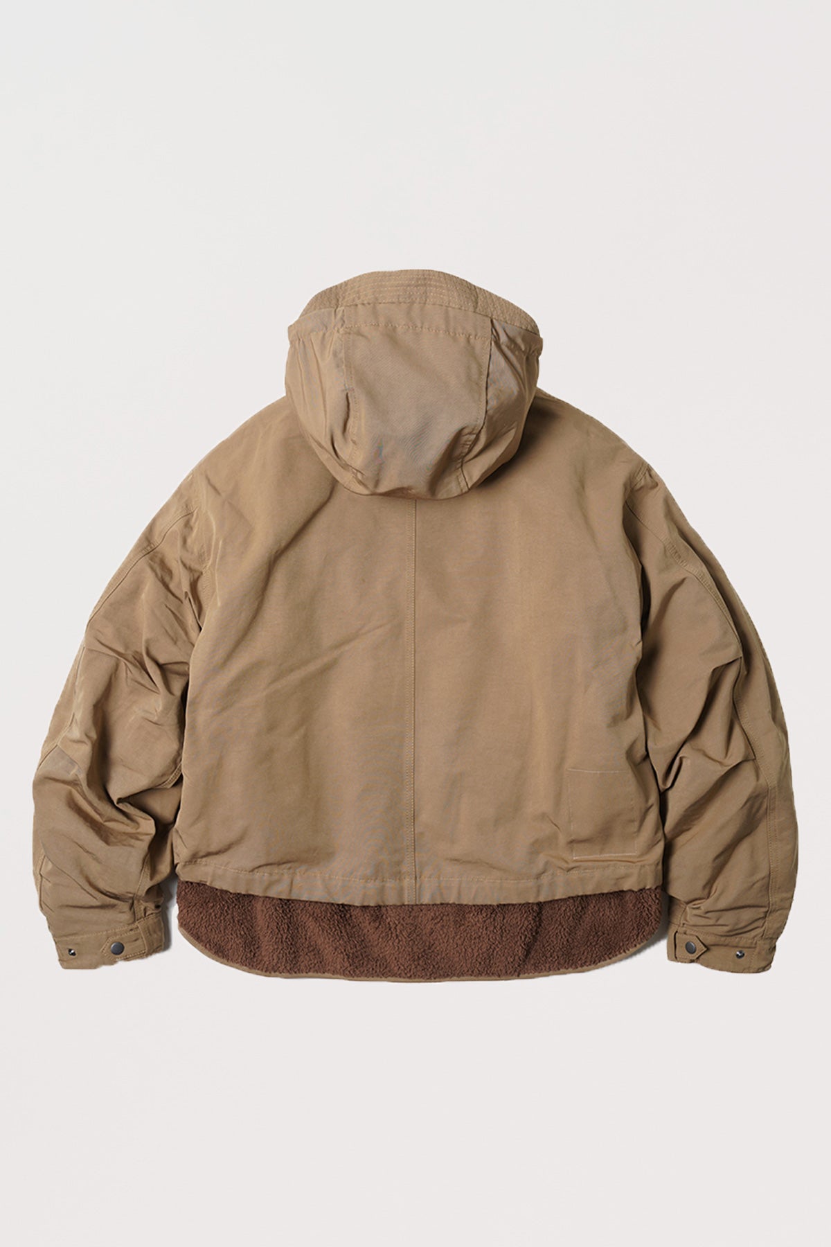 Smock Hooded Parka - Tan