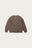 FrizmWORKS - Tweed Wool Zipup Cardigan - Brown - Canoe Club