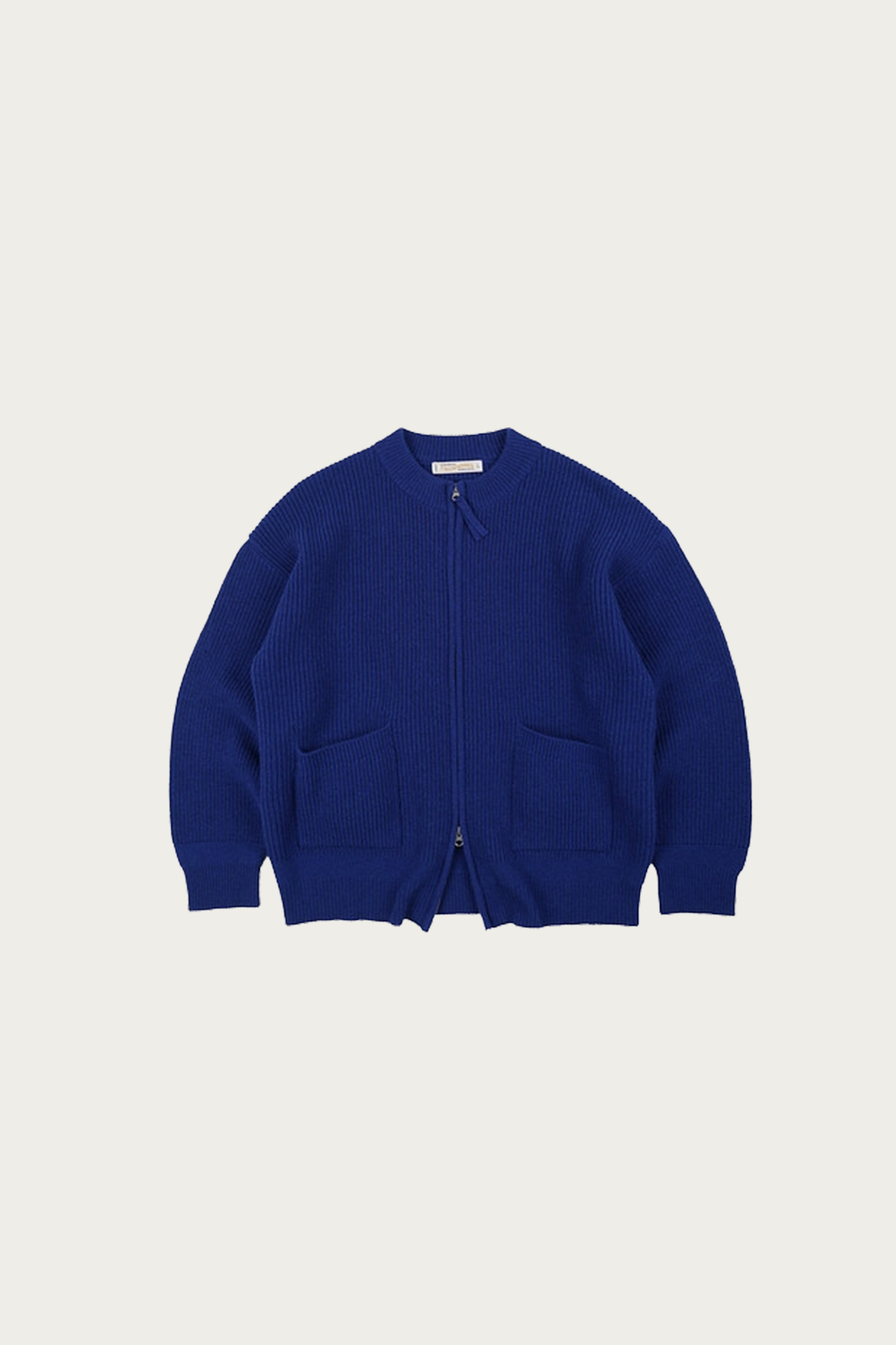 FrizmWORKS - Wool Deck Zipup Cardigan - Cobalt Blue - Canoe Club