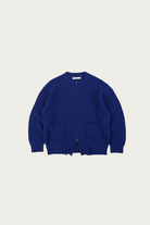 FrizmWORKS - Wool Deck Zipup Cardigan - Cobalt Blue - Canoe Club