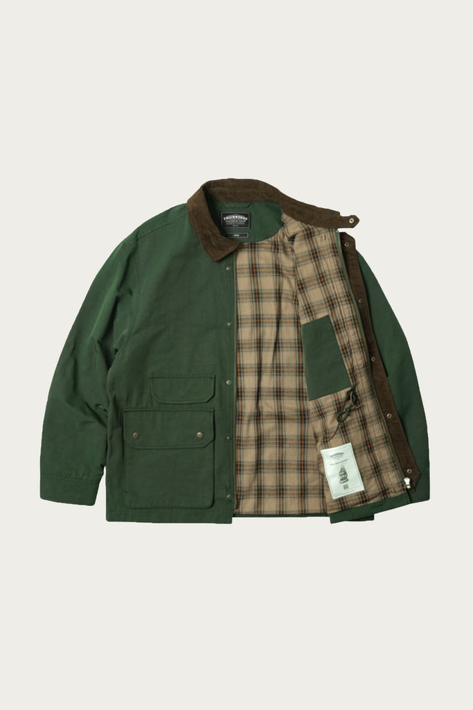 FrizmWORKS - Royal Hunting Jacket - Forest Green - Canoe Club