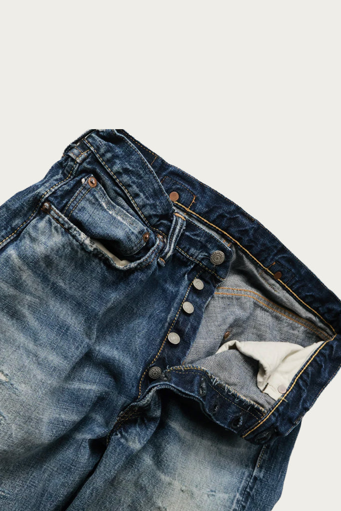 Fullcount - 1937 Model HW "Mykonos" - Indigo Blue (Hand Wash) - Canoe Club