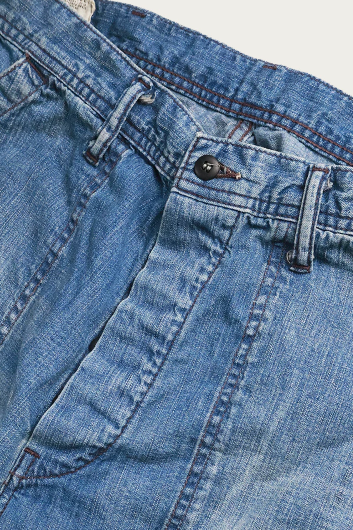 Fullcount - 1141HW-1 USN Seamen's Trousers HW "Master Of Reality" - Indigo Blue - Canoe Club