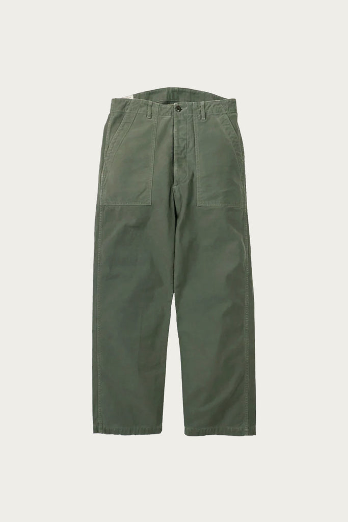 Fullcount - Utility Trousers - O.D. Green - Canoe Club
