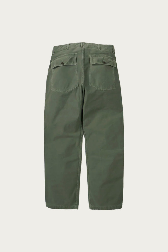 Fullcount - Utility Trousers - O.D. Green - Canoe Club