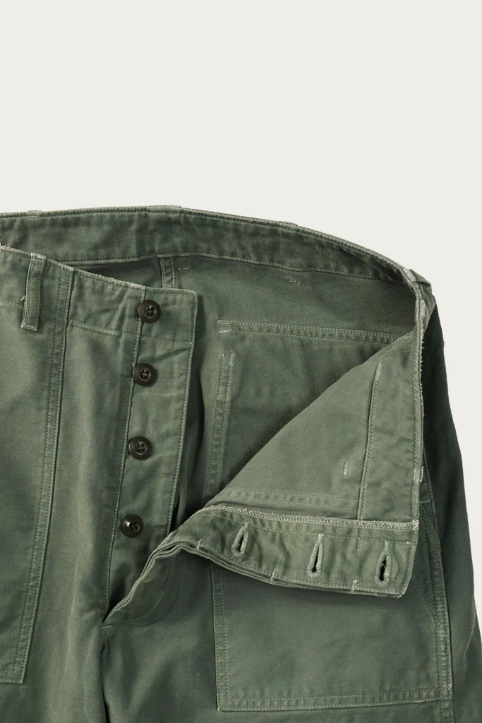 Fullcount - Utility Trousers - O.D. Green - Canoe Club