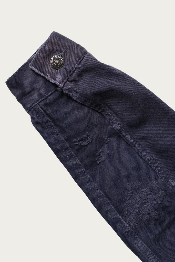 Fullcount - Type 3 Twill Jacket Damaged - Eggplant - Canoe Club
