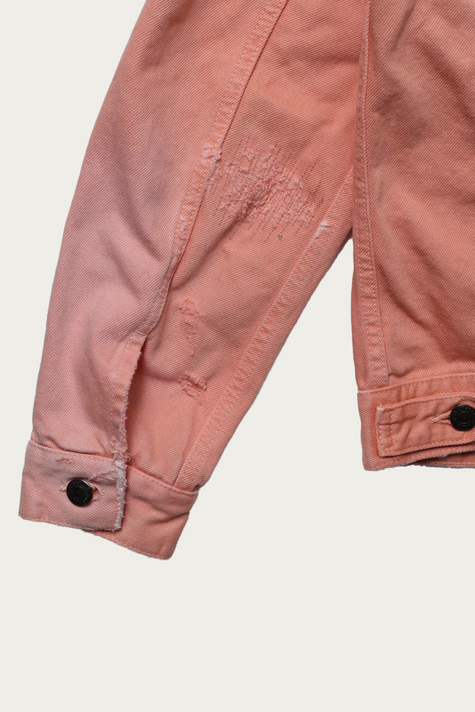 Fullcount - Type 3 Twill Jacket Damaged - Salmon Pink - Canoe Club