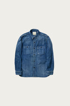 Fullcount - Denim Work Shirt - Indigo Blue - Canoe Club