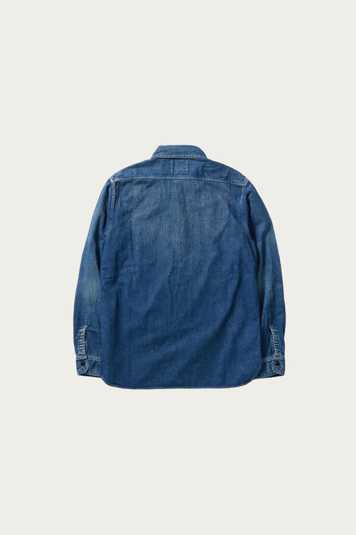 Fullcount - Denim Work Shirt - Indigo Blue - Canoe Club