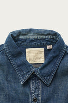 Fullcount - Denim Work Shirt - Indigo Blue - Canoe Club