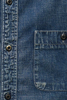 Fullcount - Denim Work Shirt - Indigo Blue - Canoe Club