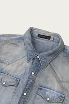 Fullcount - Denim Western Shirt HW "Looks That Kill" - Indigo Blue (Hand Wash) - Canoe Club