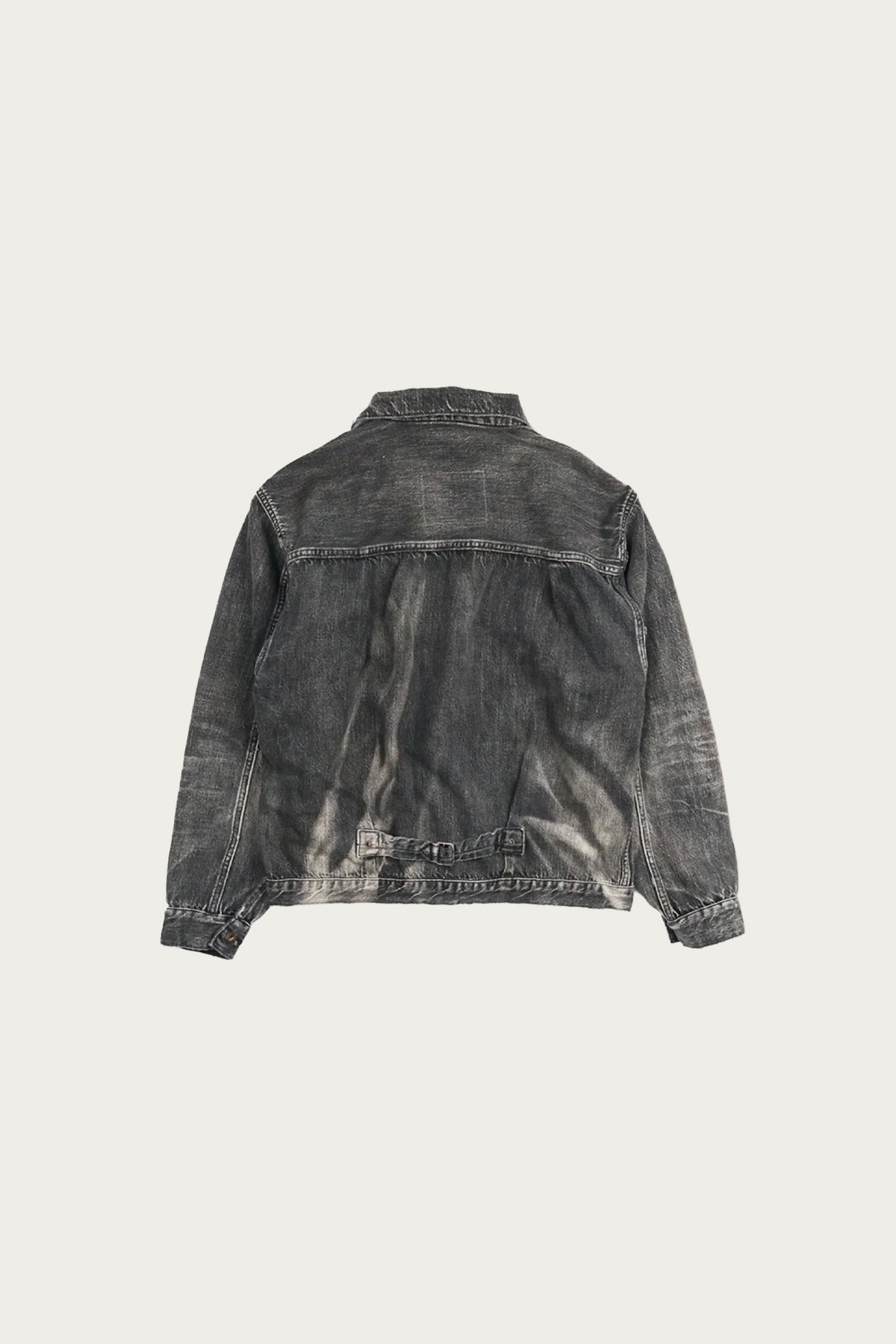 Fullcount - WWII Model 11.5oz Black Denim Jacket HW Master of Reality - Black - Canoe Club