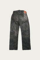 Fullcount - WWII Model 11.5oz Black Denim Pants HW Master of Reality - Black - Canoe Club