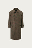 Gloverall - Harris Tweed Mac - Brown - Canoe Club