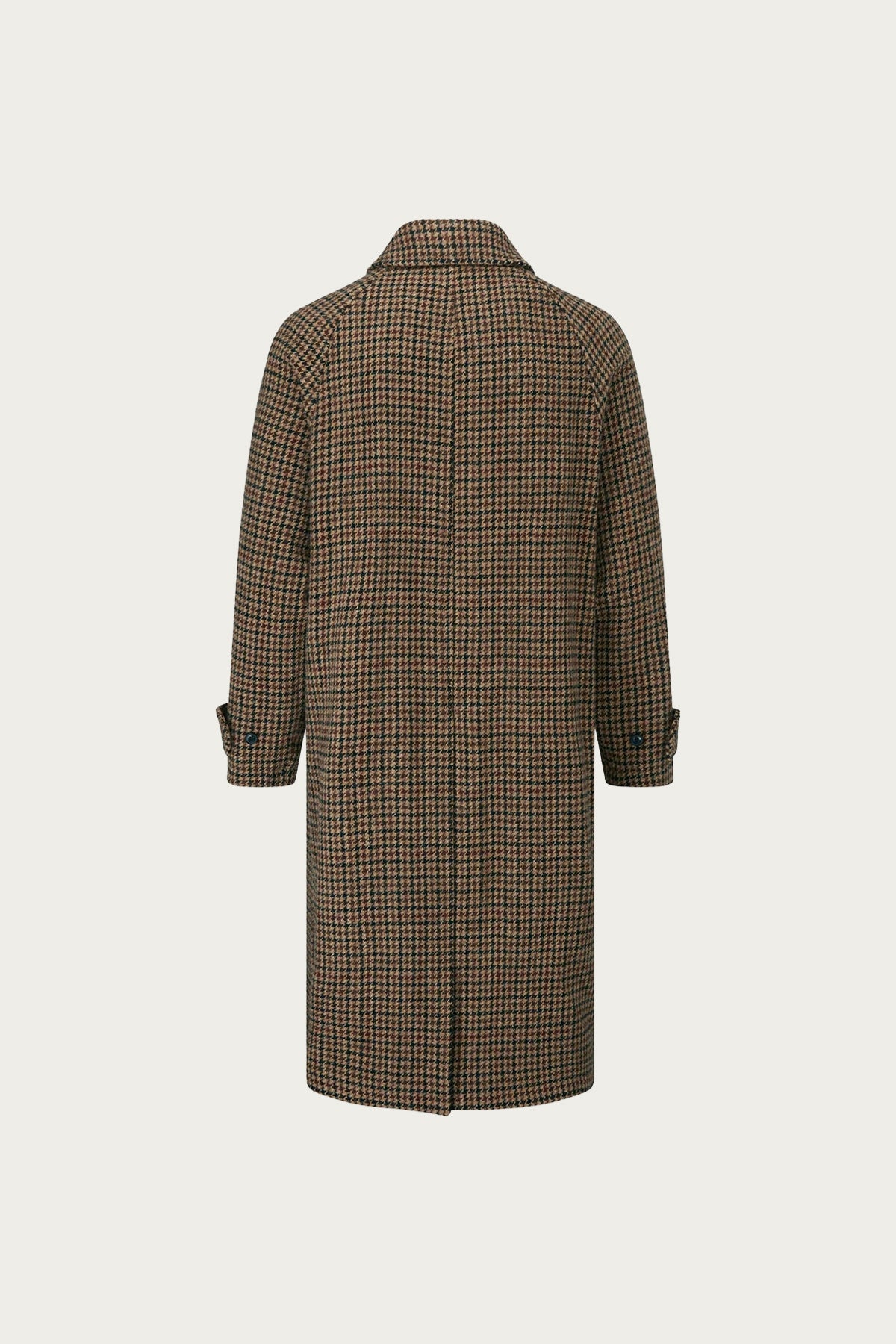 Gloverall - Harris Tweed Mac - Brown - Canoe Club