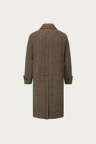 Gloverall - Harris Tweed Mac - Brown - Canoe Club