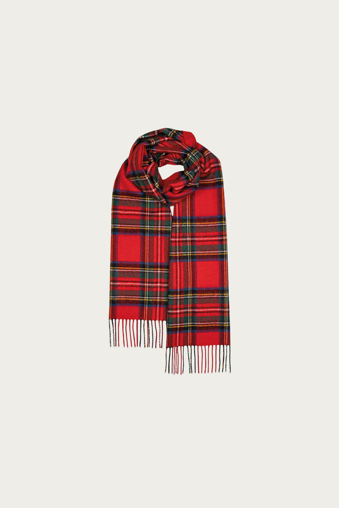 Gloverall - Oversized Lambswool Scarf - Royal Stewart - Canoe Club