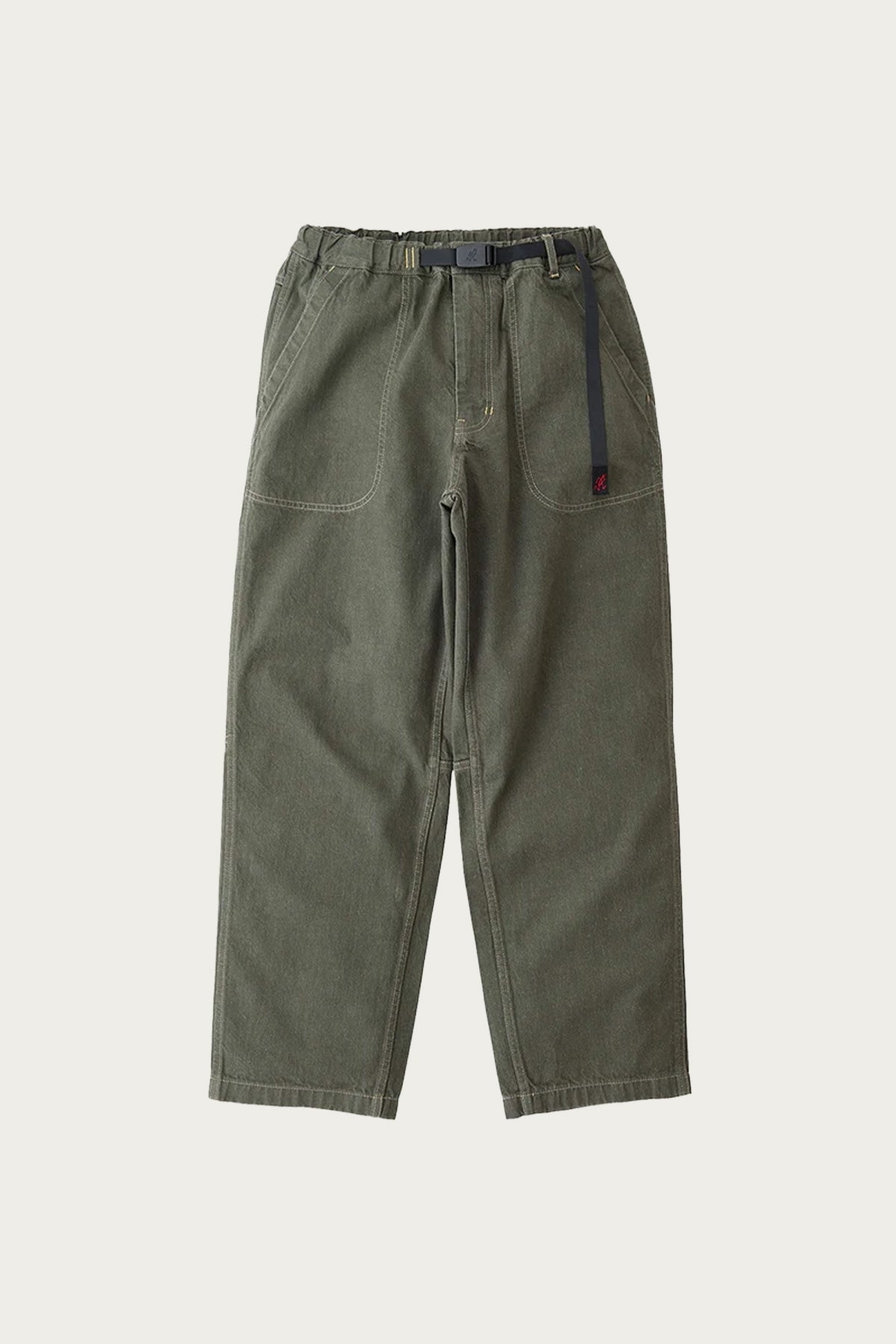 Gramicci - Japanese Slub Denim Pant - Dark Sage - Canoe Club