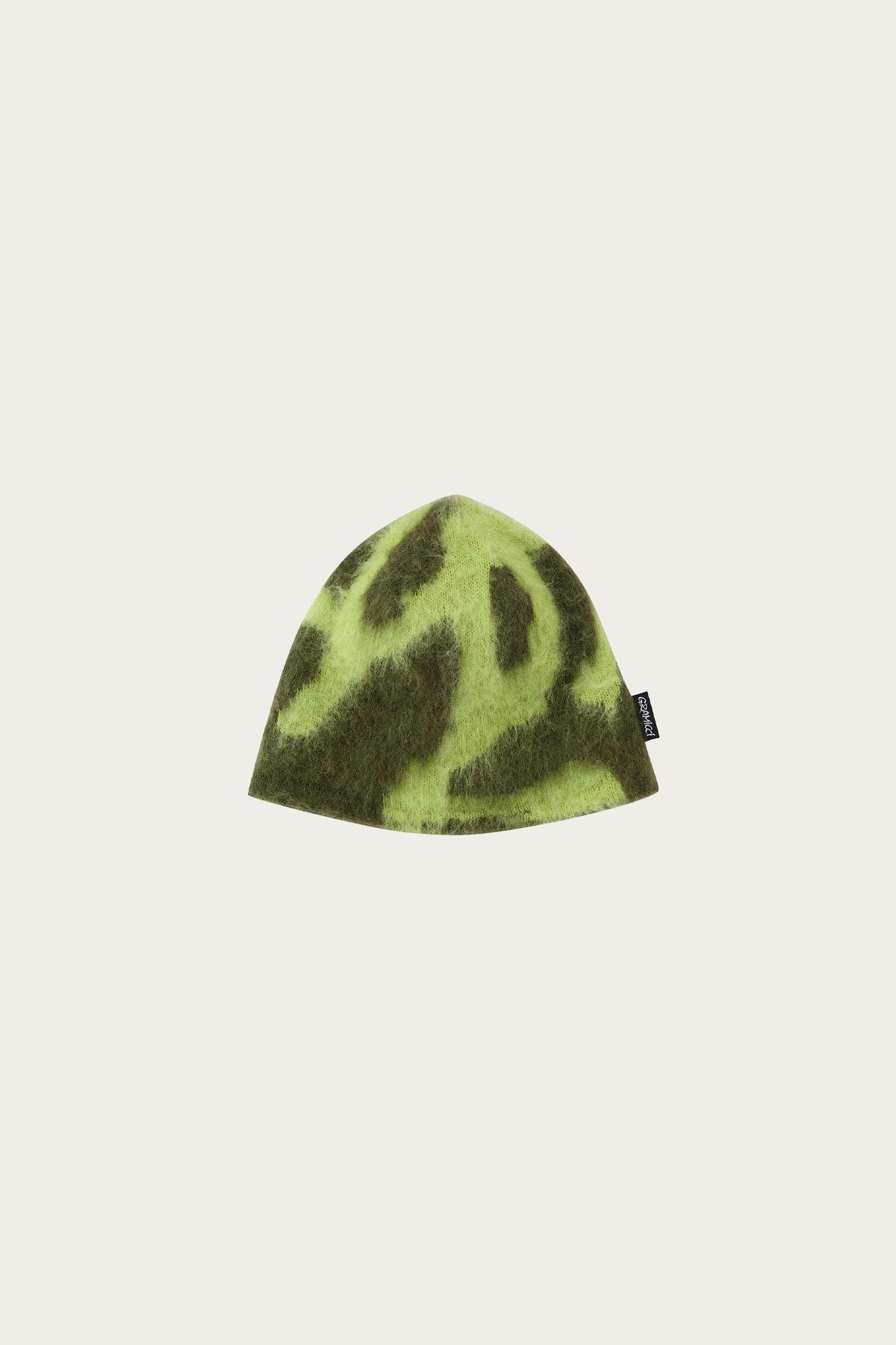 Gramicci - Mohair Burly Runningman Beanie - Chartreuse - Canoe Club