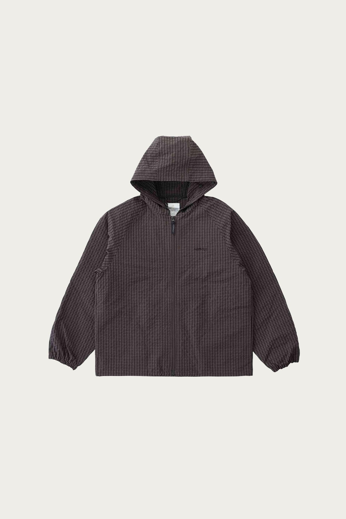 Gramicci - Northside Plaid Hooded Jacket - Deep Brown - Canoe Club