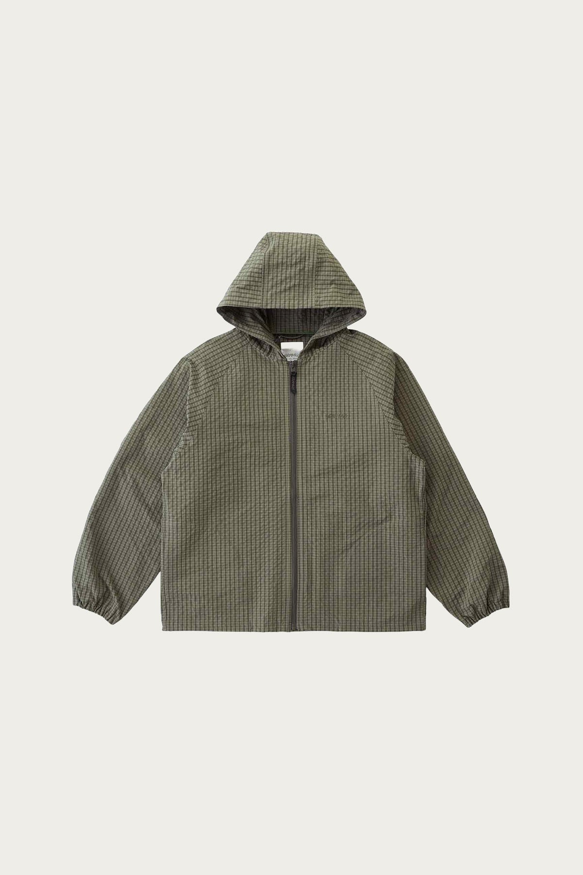 Gramicci - Northside Plaid Hooded Jacket - Olive - Canoe Club