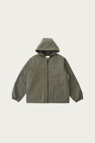Gramicci - Northside Plaid Hooded Jacket - Olive - Canoe Club