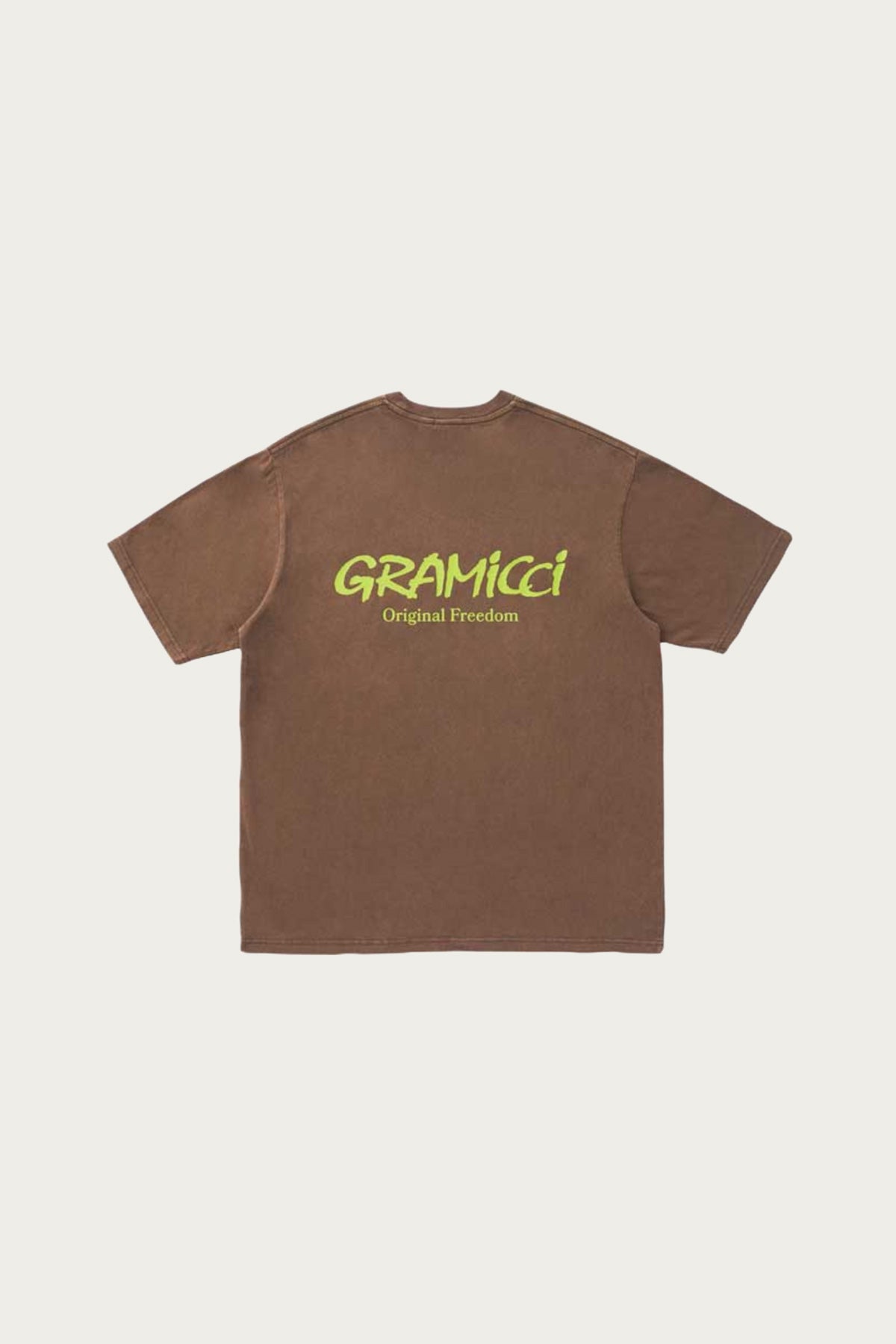 Gramicci - Knit Original Freedom Tee - Pigment Brown - Canoe Club