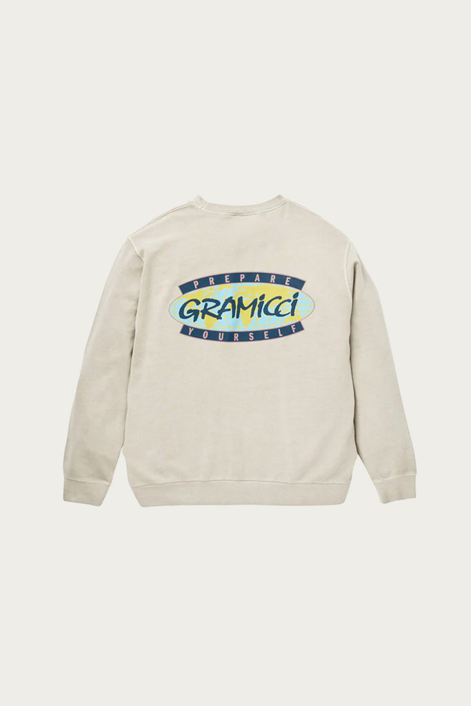 Gramicci - Knit Prepare Yourself Sweatshirt - Pigment Oat - Canoe Club