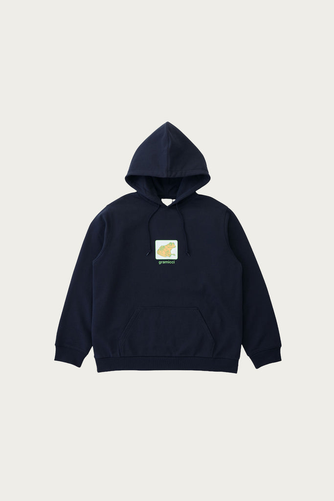 Gramicci - Toad Hooded Sweatshirt - Dark Navy - Canoe Club