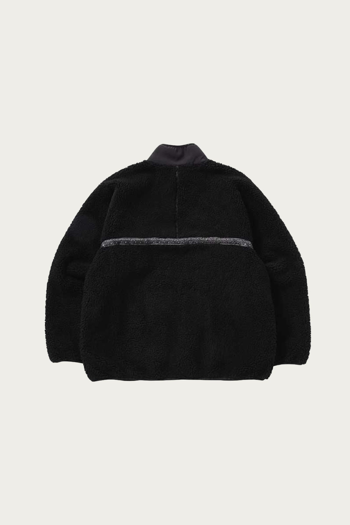 Gramicci - Gramicci x and wander JQ Tape Fleece Jacket - Black - Canoe Club