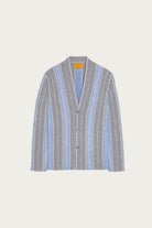 Guest In Residence - Baja Everywear Cardigan - Heather Grey Combo - Canoe Club