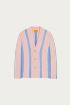 Guest In Residence - Baja Everywear Cardigan - Powder Pink Combo - Canoe Club