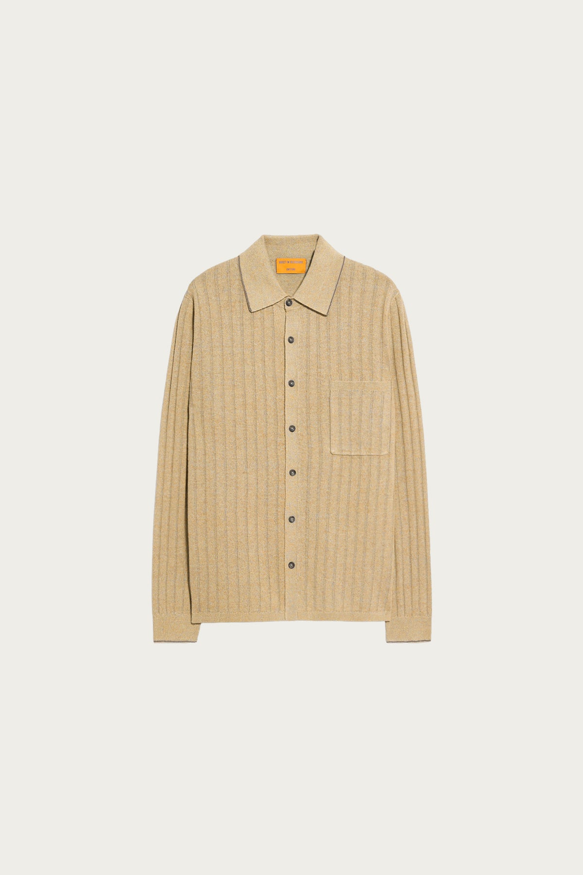 Guest In Residence - Linen Blend Button Up! Shirt - Sandstone - Canoe Club