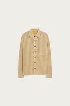 Guest In Residence - Linen Blend Button Up! Shirt - Sandstone - Canoe Club