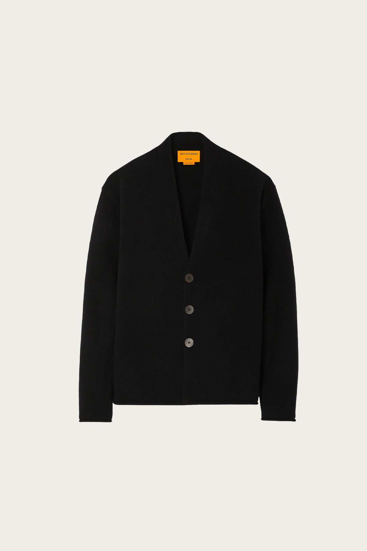 Guest In Residence - Everywear Cardigan - Black - Canoe Club