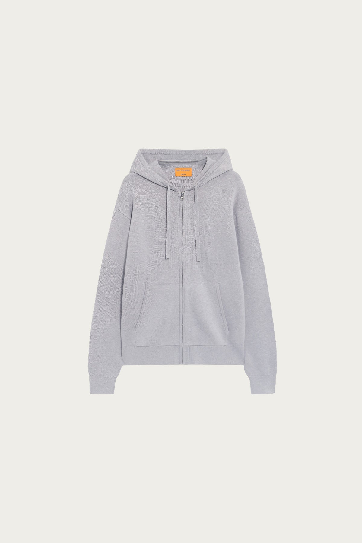 Guest In Residence - Cotton Cashmere Zip Hoodie - Stone - Canoe Club