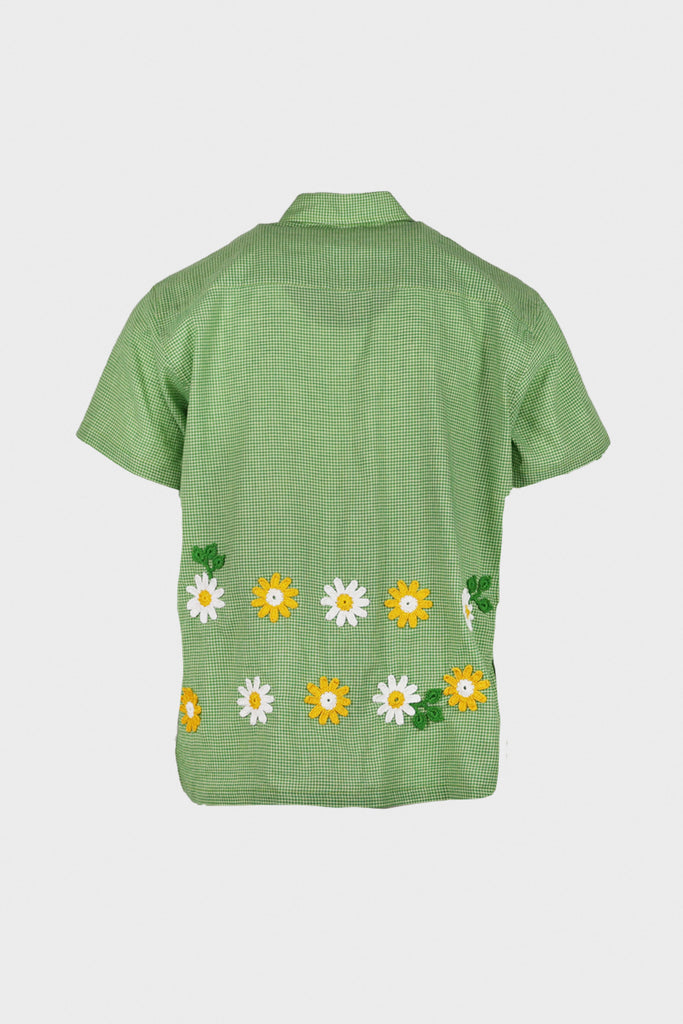 Harago - Crochet Applique Shirt - Green - Canoe Club