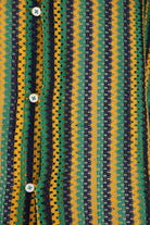 Harago - Crochet Short Sleeve Shirt - Green - Canoe Club
