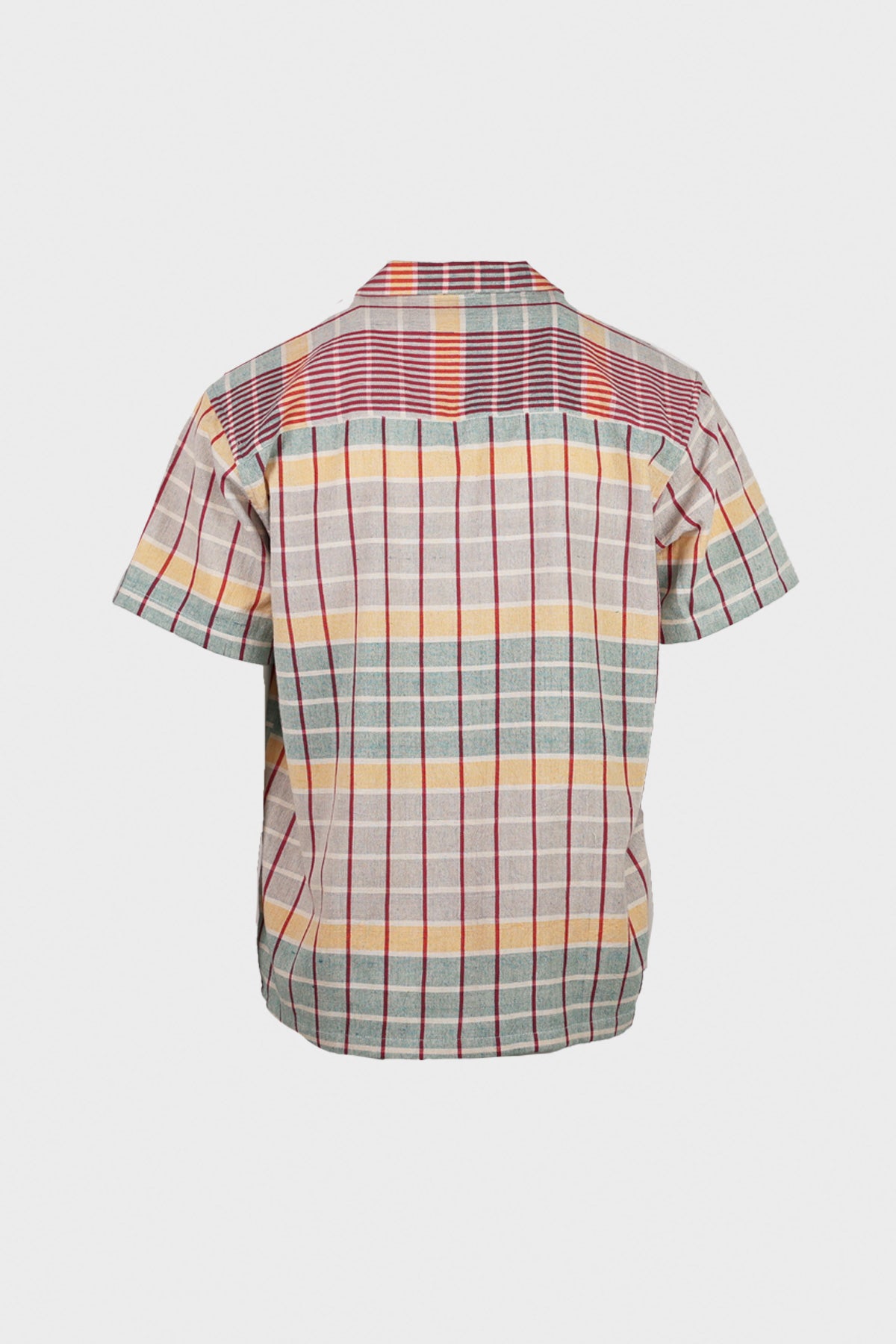 Harago - Gamcha Checks Short Sleeve Shirt - Multi - Canoe Club