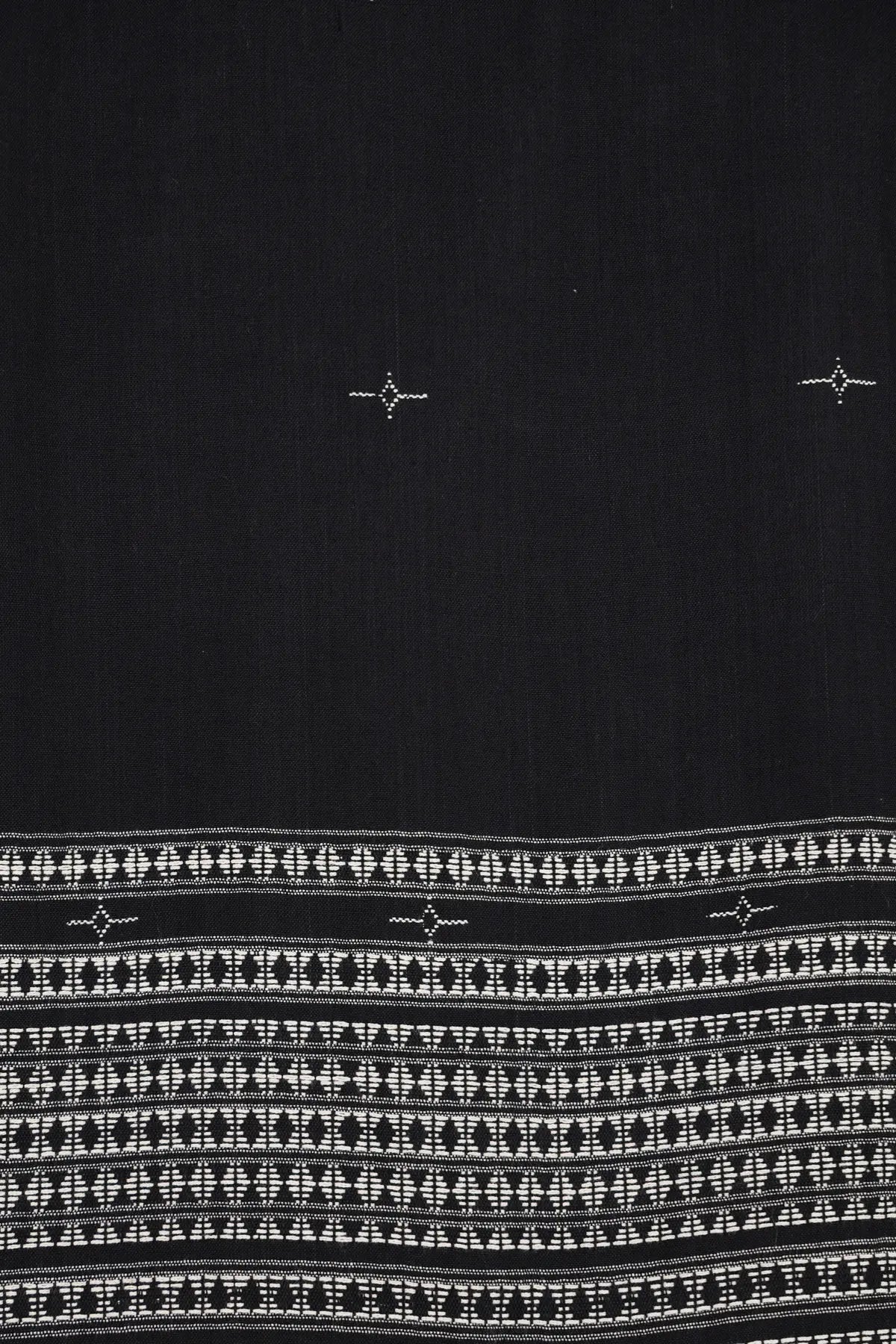 Harago - Handloom Shortsleeve Shirt - Black - Canoe Club