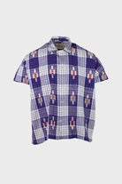 Harago - Handloom Shortsleeve Shirt - Indigo - Canoe Club