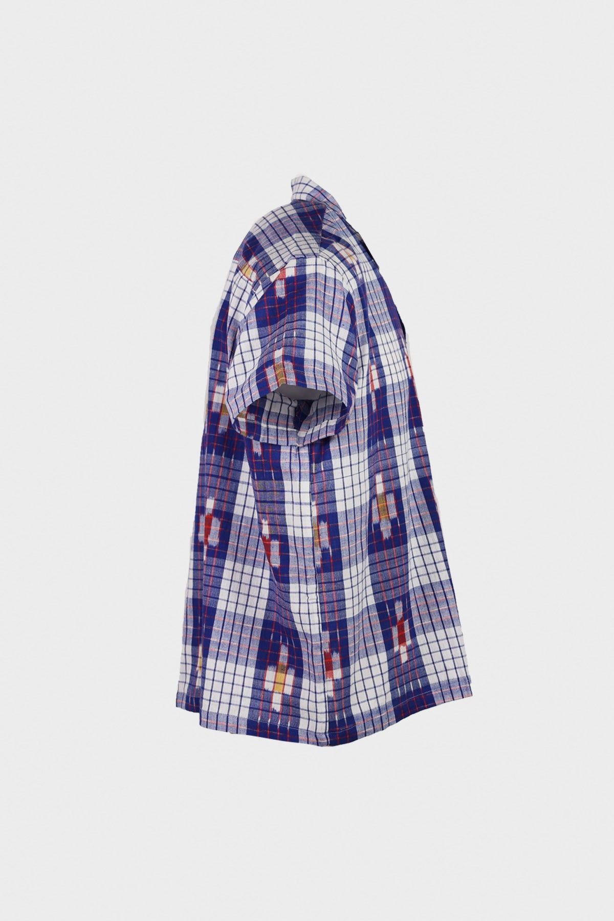 Harago - Handloom Shortsleeve Shirt - Indigo - Canoe Club